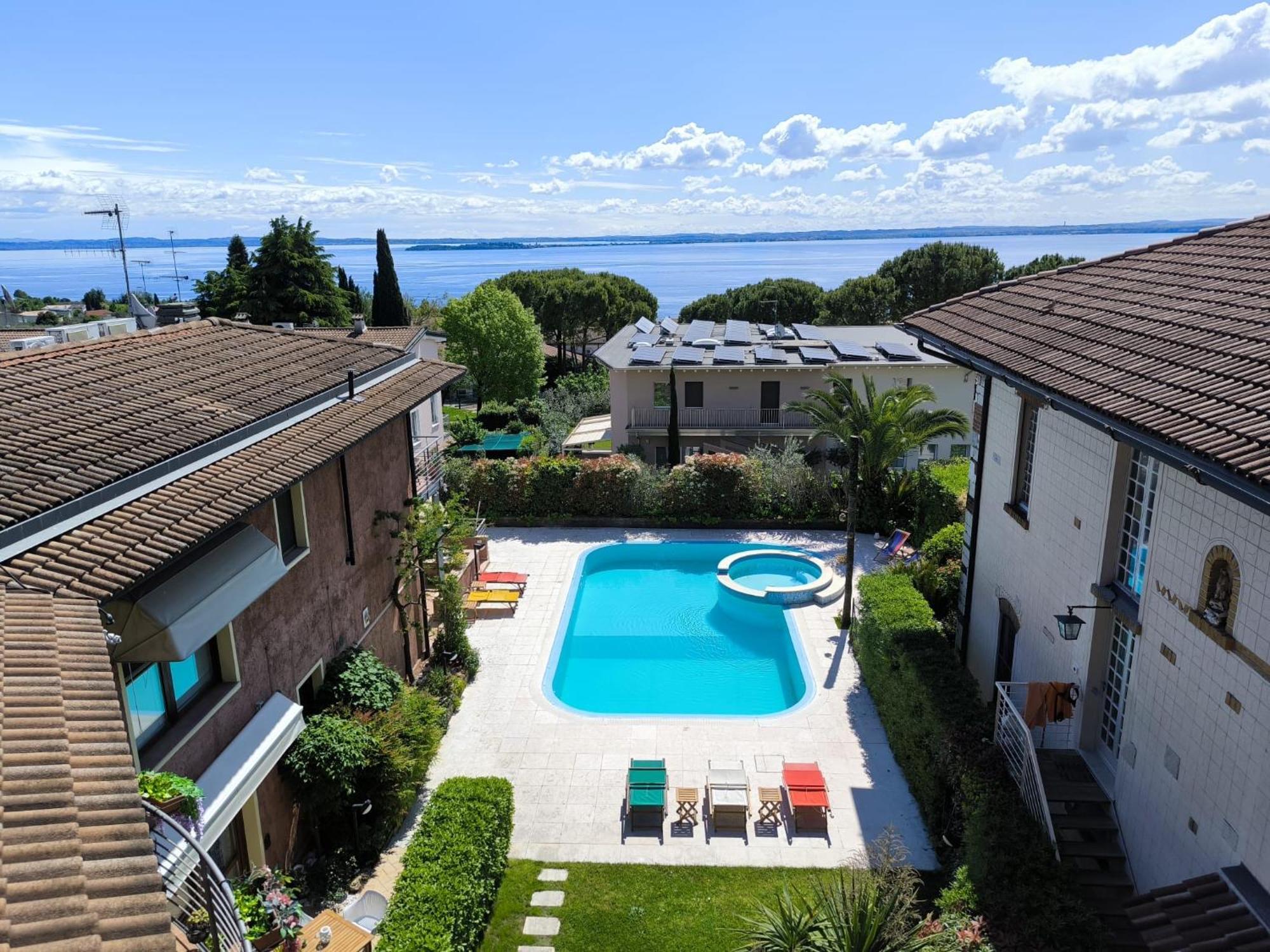 Villa Maria Apartments Moniga del Garda Exterior foto